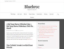 Tablet Screenshot of bluebroc.com